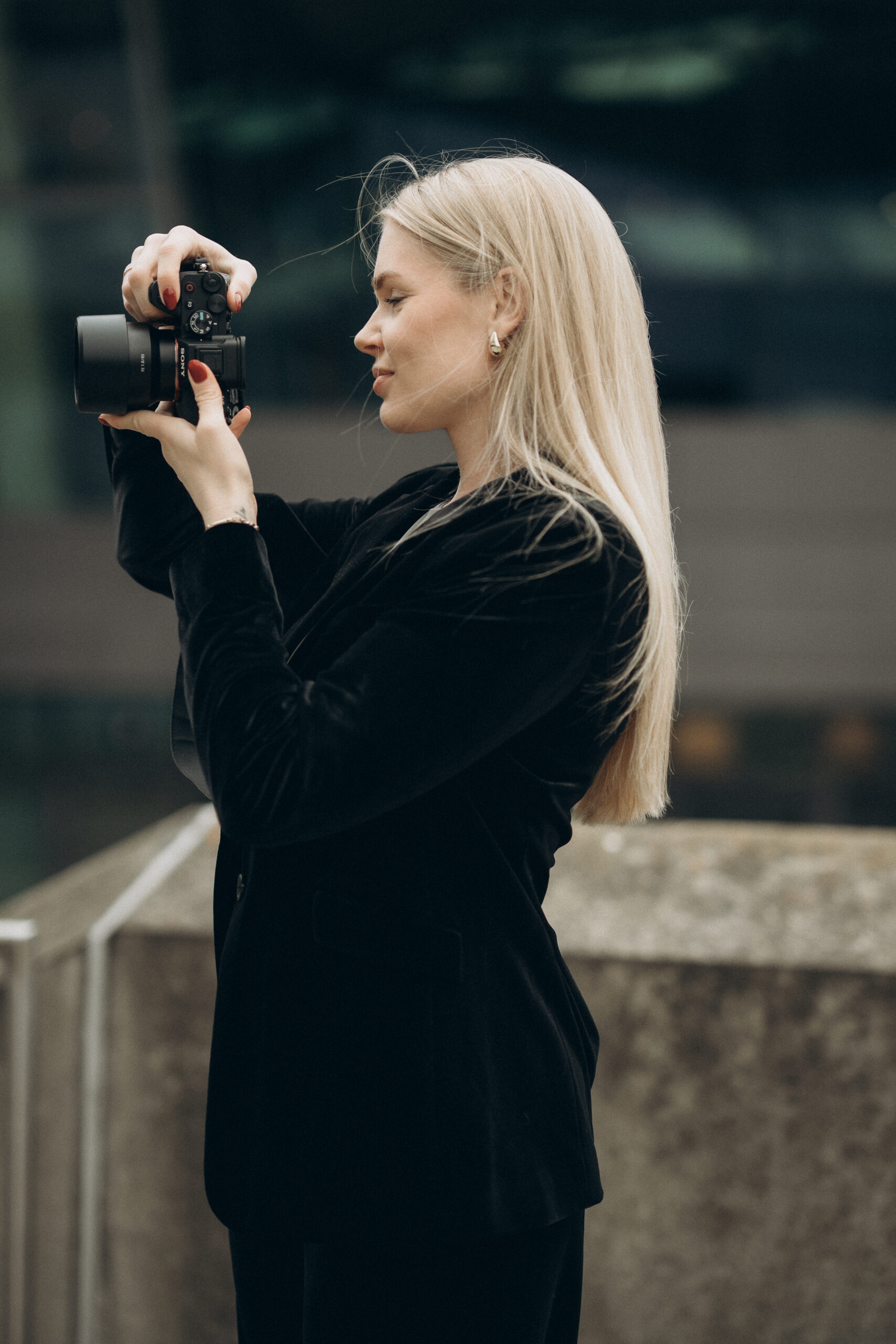 Bild von Johanna Machado beim Fotografieren